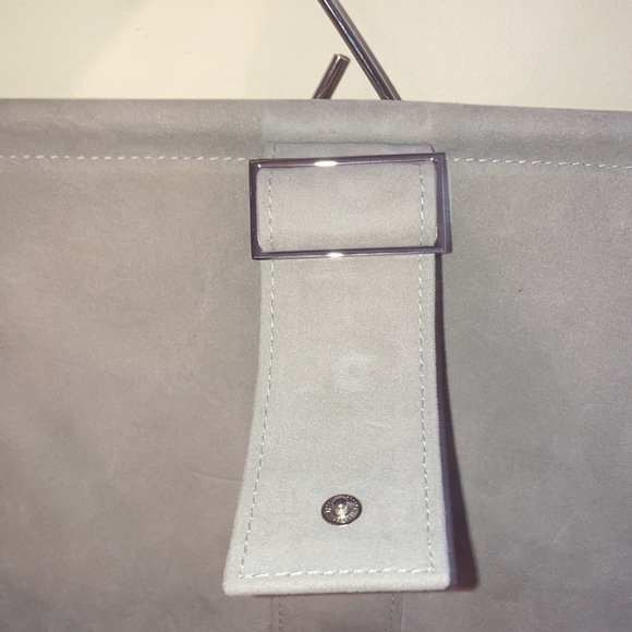 Stackers by LC Designs Hanging Jewelry Organizer Velcro Storage Grey - Picture 7 of 10